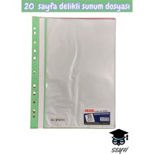 Seyfi Kırtasiye 20 Sayfa Delikli Sunum Dosyası A4 Ebat