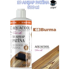 500 ml 3D Ahşap Patina Su Bazlı Yerli Üretim