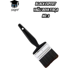 Black Expert Yağlı Boya Fırça No:3