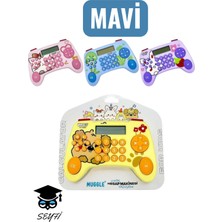 Oyun Konsolu Şekilli Mini Hesap Makinesi Mavi 8x11 cm Eğlenceli Tasarım Özellikleriyle