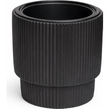 Omnipazar So-Vgs2 Vega Modern Plastik Saksı Takımı Iç Kovalı 20 Litre No:2