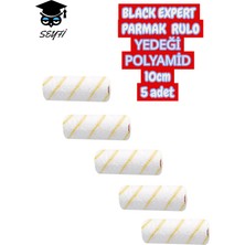Black Expert Parmak Rulo Yedeği Polyamid 10CM 5 Adet