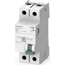 Siemens 5SV5314-6 30mA 1x40A Kaçak Akım Koruma Rölesi A Tip