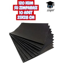 120 Kum Su Zımparası 10 Adet 23X28 cm