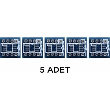 Devremarkt 5 Adet Soıc8 To Dıp8 Smd Çevirici Pcb  Sop8 Elektronik Devre Kart