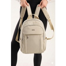 Hsr Su Geçirmez Çok Bölmeli Yumuşak Kadın Sırt Çantası