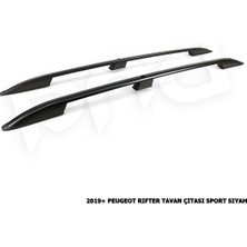 PWR 2019+ Peugeot Rıfter Tavan Cıtası Sıyah