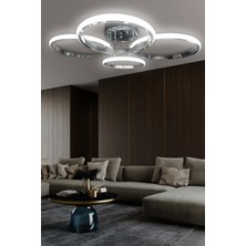 G-Light 4 Lü Yuvarlak Modern Plafonyer LED Avize