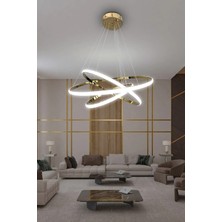 G-Light 3' Lü Çember Modern Sarkıt LED Avize