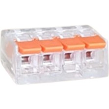 Çetinkaya 2,5x4 2,5mm Kablo Için Tırnaklı Buat Klemens (50 Adet)