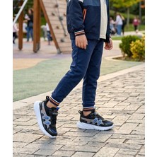 Let's Go Erkek Çocuk Spor Ayakkabı Siyah Sax mavi