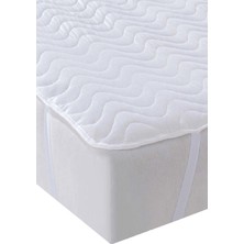 Mycey Kapitoneli 150X200 cm Çift Kişilik Sıvı Geçirmez Yatak Koruyucu Alez Köşe Lastikli