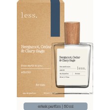 Bergamot, Cedar & Clary Sage EDIT:010 Erkek Parfüm 50ML | Eau De Parfum For Men