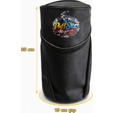 Puffstore Nargile Taşıma Çantası Sırt Askılı Silindir Model Dayanıklı Koruyucu Kılıf