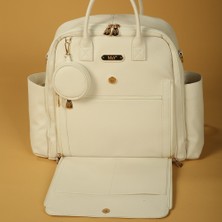 NW NessiWorld Maia Anne Bebek Bakım Sırt Çantası 7310 Krem