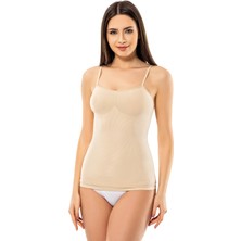 Modinn 1600 Kadın Ince Askılı Ripli Atlet