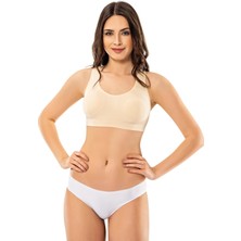 Modinn 1215 Kadın Pedli Kalın Askılı Büstiyer