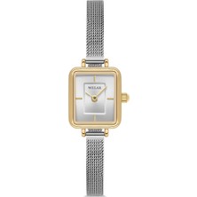 Welar Wel 2505-5 Kadın Kol Saati –Hasır Kordon, Silver Renk, 3 ATM Suya Dayanıklı