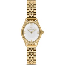 Welar Wel 2507-2 Kadın Kol Saati –Çelik Kordon, Gold Renk, 3 ATM Suya Dayanıklı