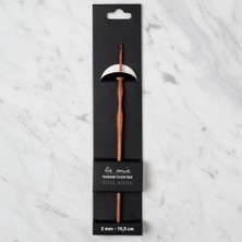 Motto Ticaret La Mia Rosewood 2 mm 15.5 cm Ahşap Yün Tığ