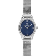 Welar Wel 2506-2 Kadın Kol Saati –Hasır Kordon, Silver Renk, 3 ATM Suya Dayanıklı