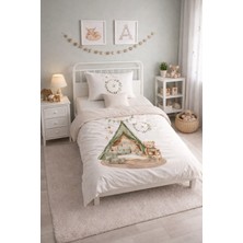 Golden %100 Pamuk Dream Garden 100X150 cm Bebek Nevresim Takımı