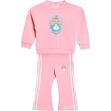 Adidas Bebek  Pembe  Eşofman Crew Set KE0479