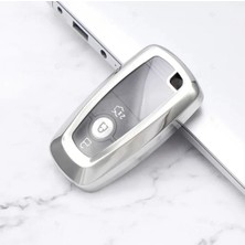 Alazpay Ford Tourneo Explorer Mustang Fusion Mondeo Amarok Ranger Parlak Tpu Anahtar Kılıfı (1 Adet)