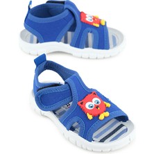 Gezer Çocuk Yazlık Alt Taban Pvc Rahat Iç Taban Terk Cırt Cırtlı Ayarlanabilir Günlük Sandalet