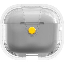 Gezgin Airpods 3. Nesil Uyumlu Gzgn Airbag 33 Darbelere Karşı Dayanıklı Magnetik Kılıf-Gri