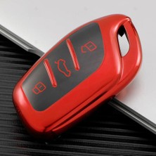 Alazpay Mg Hs Zs Zx Gt Ev Mg5 Mg6 Roewe Rx3 Rx5 I5 Erx5 I5 I6 Parlak Tpu Anahtar Kılıfı (1 Adet)