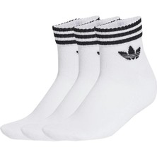 adidas Aksesuar  Beyaz  Çorap 3S ANKLE S 3P JV7435