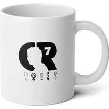 Ivart Cristiano Ronaldo Futbol Özel Tasarım Baskılı Premium Porselen Kupa Bardak