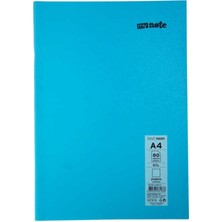 Mynote Text Neon A4 80 Yaprak Çizgisiz Plastik Kapak Defter