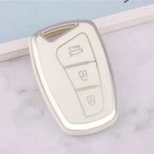 Alazpay Hyundai Santa Fe Grandeur Hg 3dm Grand Genesis Azequus Azera Tpu Anahtar Kılıfı (1 Adet)