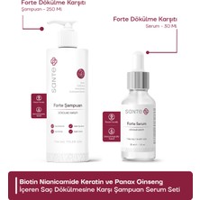 Yoğun Saç Dökülmesi Karşıtı Biotin & Keratin % Ginseng 4V Forte Serum Şampuan