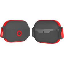 Gezgin Airpods Uyumlu Gzgn Airbag 34 Darbelere Karşı Dayanıklı Kılıf-Kırmızı