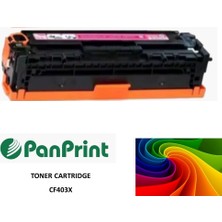PanPrint Hp 201X CF403X Kırmızı Yüksek Kapasiteli Muadil Toner