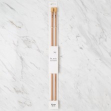 Motto Ticaret La Mia Whitewood 5.5 mm 36 cm Ahşap Örgü Şişi