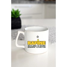 Ivart Rafine Zevklerim ve Gelirim Birbirini Tutmuyor Baskılı Porselen Kupa-Hediye-D Kulplu Kupa