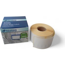 Ecotag  Dymo Muadili Ecotag Lw Etiket 70 mm x 54 mm - 99015 - 320 Adet