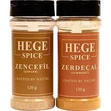 Hege Spice Zencefil & Zerdeçal Şifa Kökleri 2'li Set