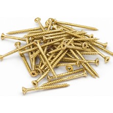 Klimas Kmwht Havşa Başlı Torx Ahşap Vidası 4X60  | 250 Lİ Paket – Profesyonel Ahşap Montaj Vidası