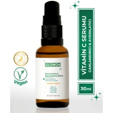 Glowon Vegan İçerikli C Vitamini Serumu Canlandırıcı ve Aydınlatıcı 30ml