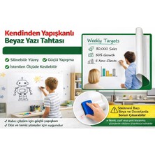 Green Class Beyaz Yazı Tahtası Folyosu - Kendinden Yapışkanlı - Keyifle Yaz, Kolayca Sil.