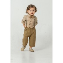 Çizgili Pamuklu Gömlek 2'li Takım