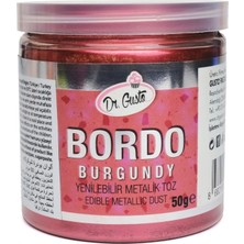 Toz Sim  Metalik Dr. Gusto 50 gr Bordo