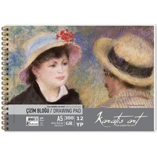 A5 300 Gram 12 Yaprak Çizim Bloğu 14X20 cm