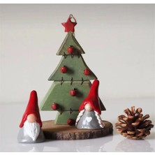 Yılbaşı Özel 2’li Mini Gnome Biblo