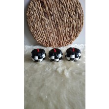 3lü Dama Desen Kabak Baharatlık